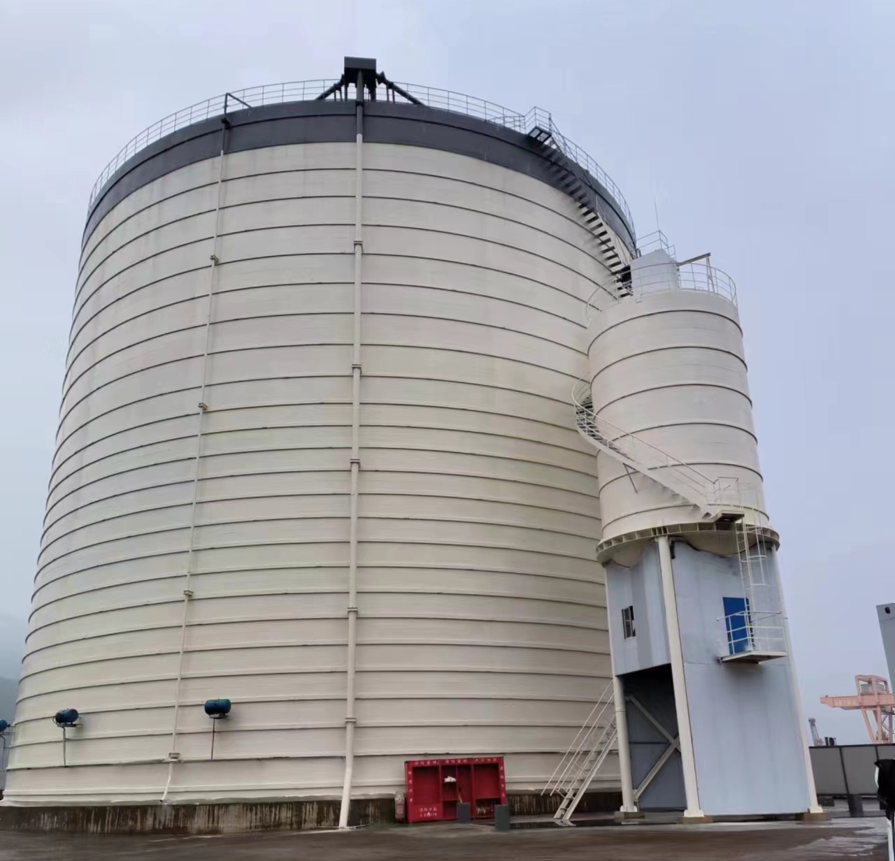 泾阳10万吨水泥钢板库